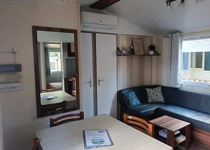 Mobil Home Climatise 3 Chambres - Parc Des 7 Fonts